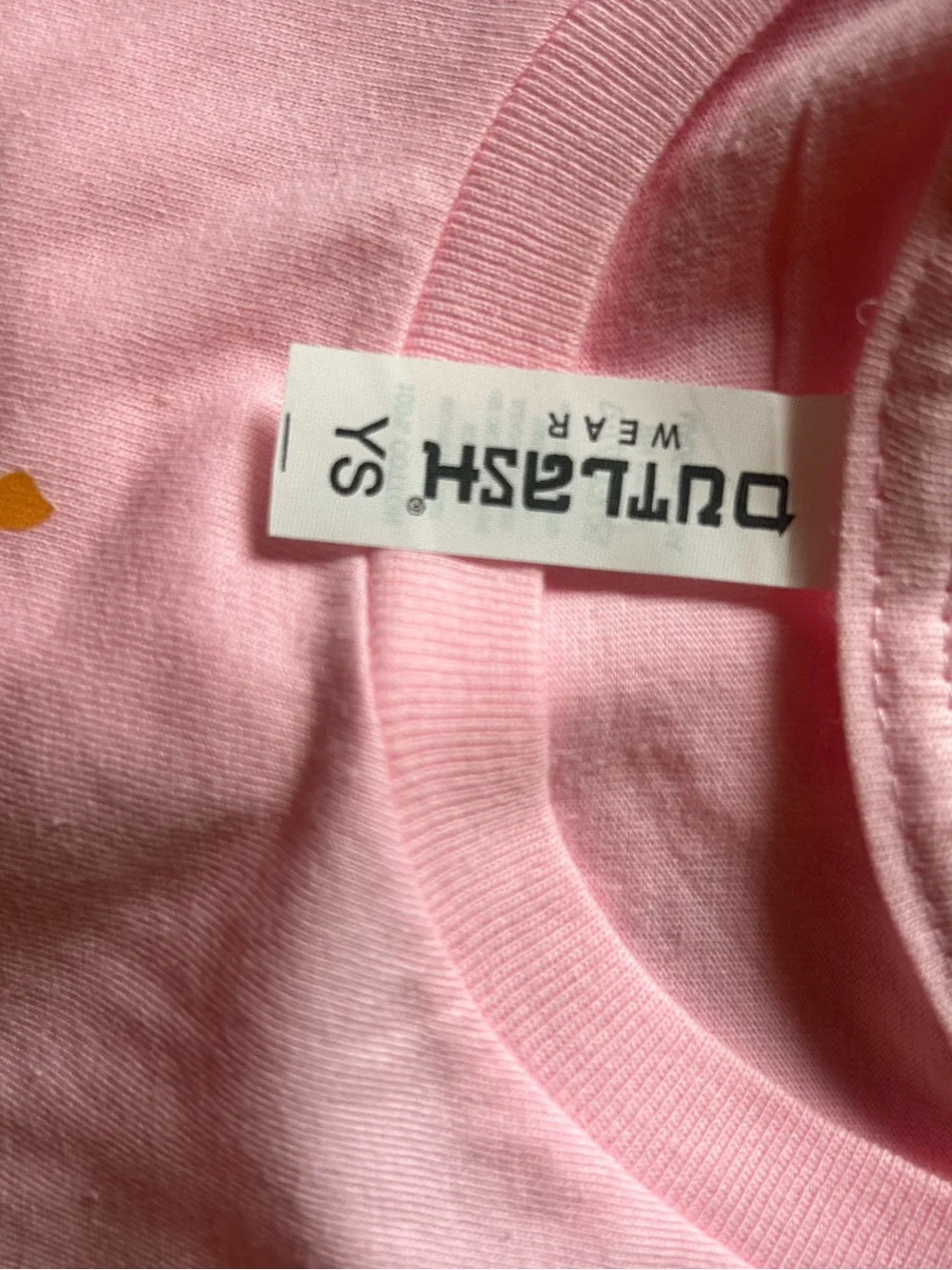Kids Pink Graphic Crown Mario Themed Tee